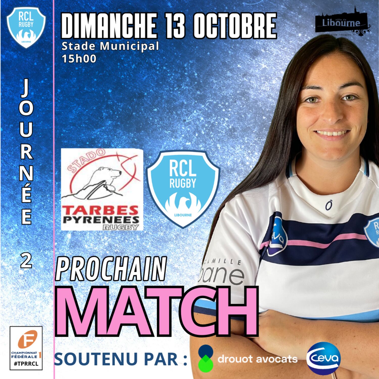 Affiche équipe féminine