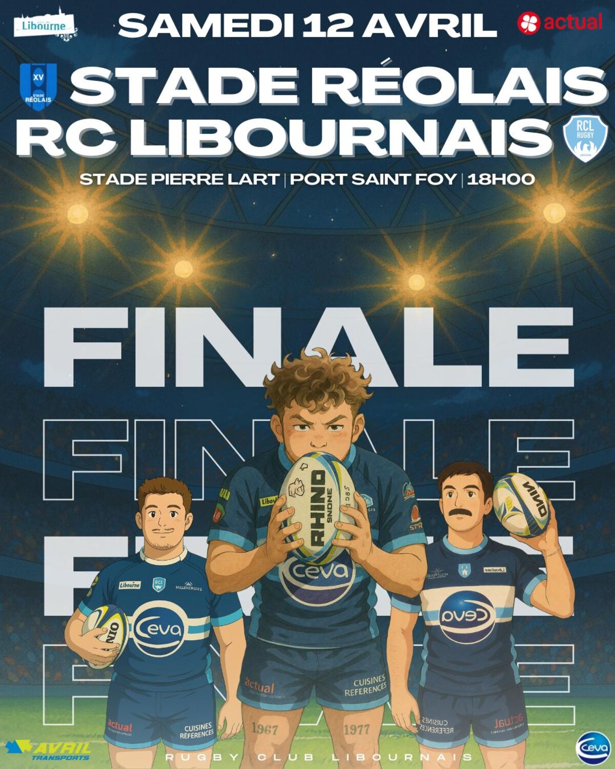 Affiche équipe fanion