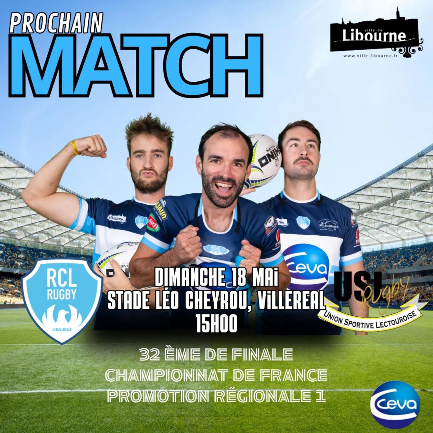 Affiche équipe fanion
